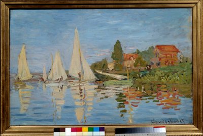 Regatta in Argenteuil by Claude Monet