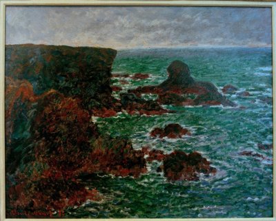 Lion Rock, Belle-Ile-en-Mer by Claude Monet