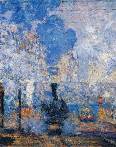 Saint Lazare Station by Claude Monet