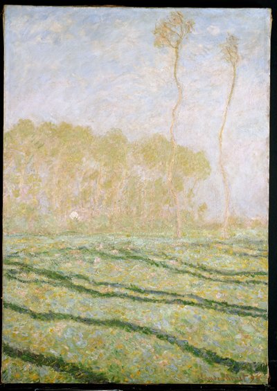 Spring Countryside at Giverny by Claude Monet