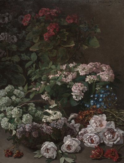 Spring Flowers by Claude Monet