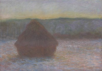 Stack of Wheat by Claude Monet