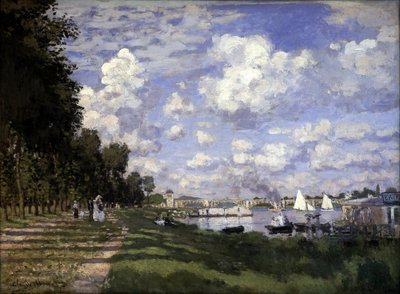 The Argenteuil basin by Claude Monet