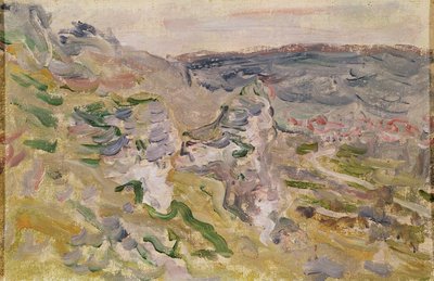 The Chantemerle Hills Near Vétheuil by Claude Monet