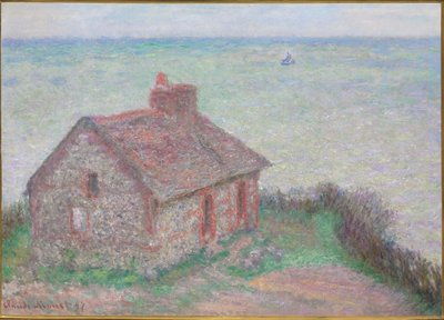 The Customs House, Pink Effect, 1897 by Claude Monet