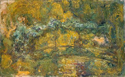 The Footbridge over the Water-Lily Pond, 1919 by Claude Monet