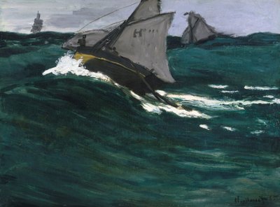 The Green Wave, c.1866-67 by Claude Monet
