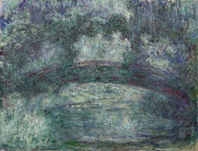 The Japanese Bridge by Claude Monet