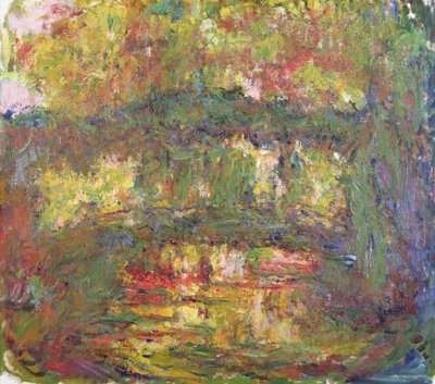 The Japanese Bridge at Giverny by Claude Monet
