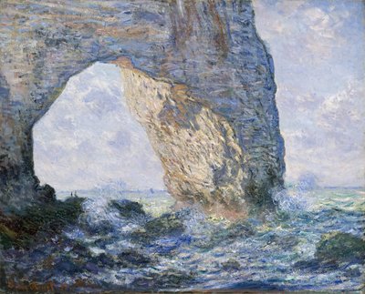 The Manneporte (Étretat) by Claude Monet