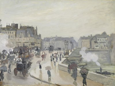 The Pont Neuf by Claude Monet