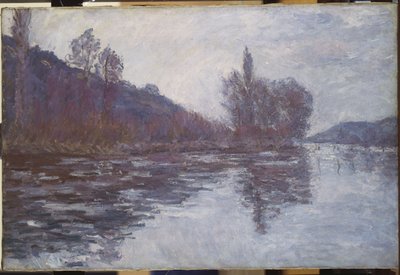 The Seine near Giverny by Claude Monet