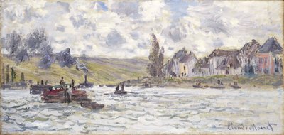 The Village of Lavacourt by Claude Monet