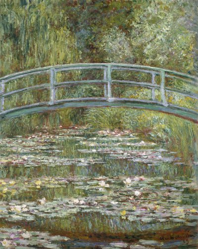 The Water-Lily Pond by Claude Monet
