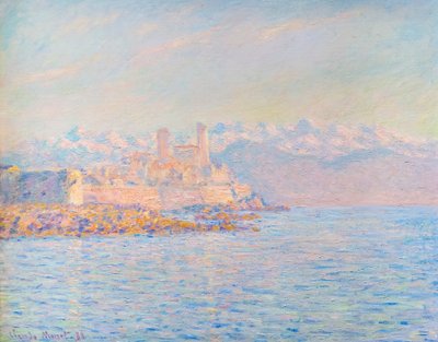 The Old Fort at Antibes by Claude Monet