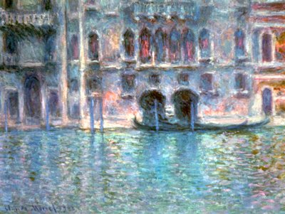 Venice, Palazzo Da Mula by Claude Monet