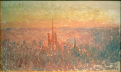 General View of Rouen by Claude Monet