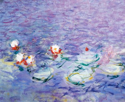 Water Lilies (detail) by Claude Monet