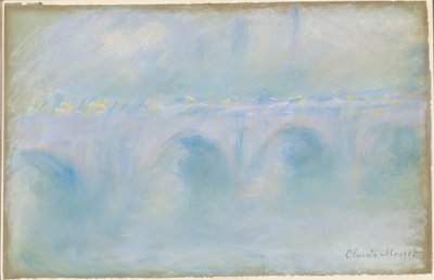 Waterloo Bridge by Claude Monet