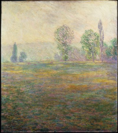 Meadow near Giverny by Claude Monet