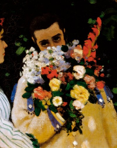 Women in the Garden (detail) by Claude Monet