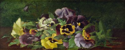 Pansies by Claude Raguet Hirst