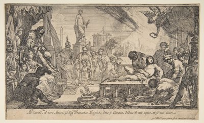 The Martyrdom of St. Lawrence by Claude Vignon