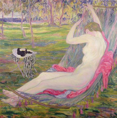 The Hammock by Clementine Helene Dufau