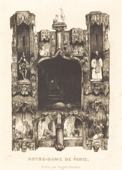 Notre-Dame de Paris by Célestin Nanteuil