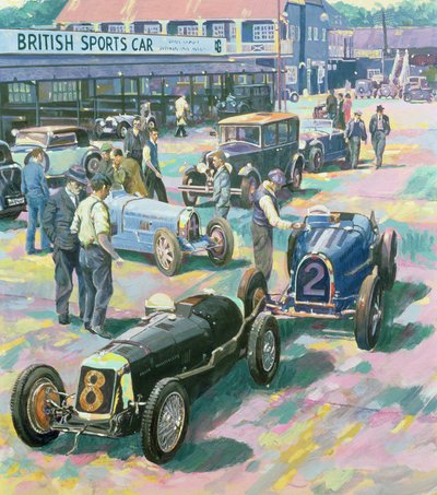 Brooklands Heyday by Clive Metcalfe
