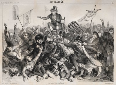 News: England Elections, 1841 by Clémente Pruche