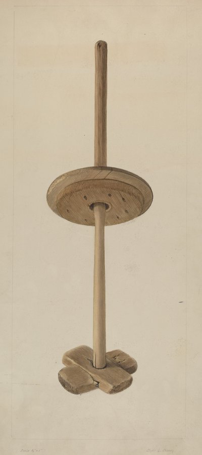 Dasher for Butter Churn by Clyde L. Cheney