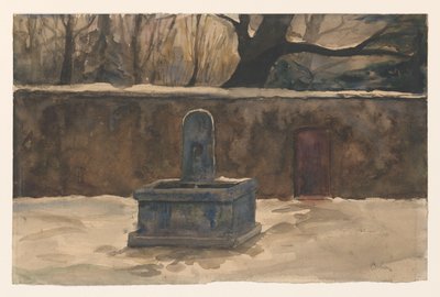 Water Well by a Wall by Coba Steenhoff