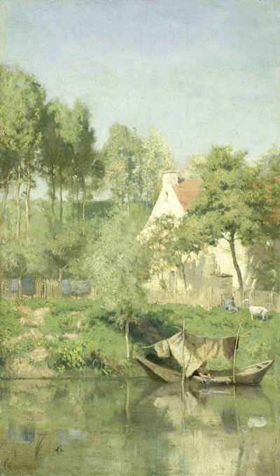 On the Oise by Coen Metzelaar
