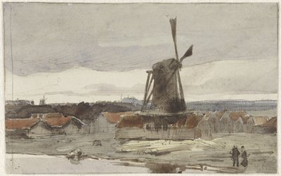 Saw Mill by the Water by Coen Metzelaar