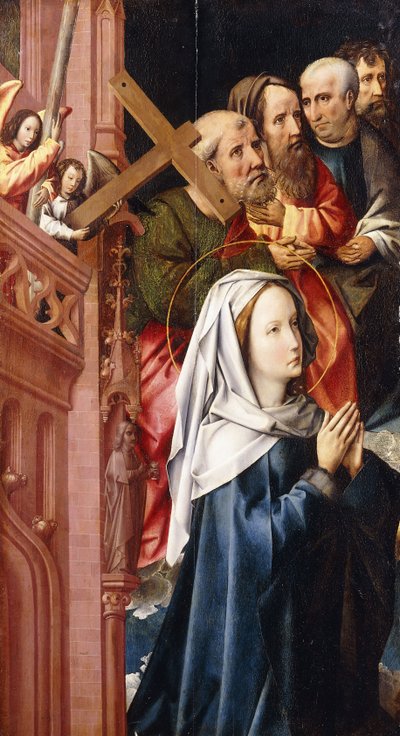 The Virgin Mary with Four Apostles by Colijn de Coter