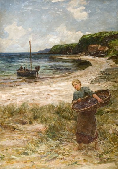 The Lass that Baits the Line by Colin Hunter
