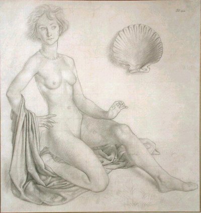 Study for Venus & Cupid by Colin Unwin Gill