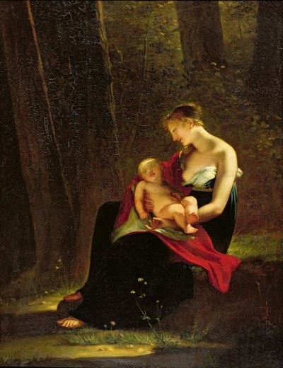 The Happy Mother by Constance Marie Mayer Lamartiniere