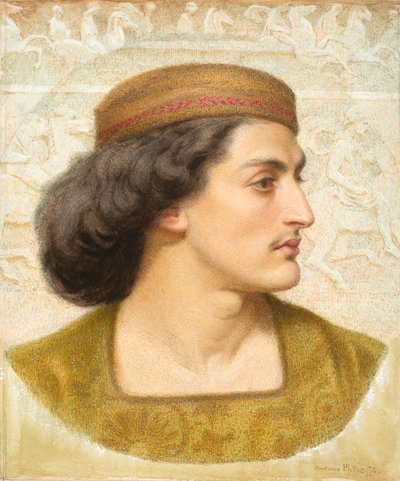 Portrait of Tito Melema by Constance Phillott