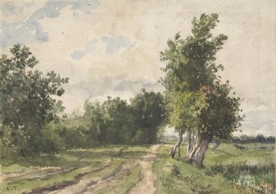 Landscape, 1825-65 by Constant Troyon