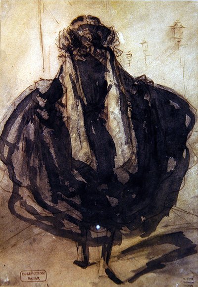 A Young Fashionable Girl by Constantin Guys