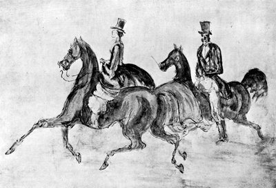 Les Cavaliers by Constantin Guys