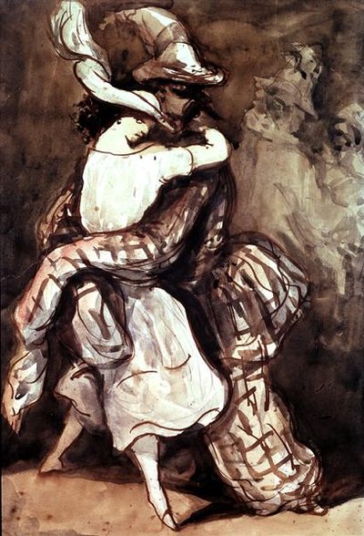 The Dancers by Constantin Guys