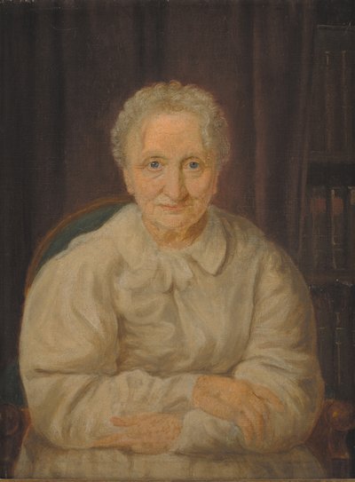 The Author Juliane Marie Jessen by Constantin Hansen