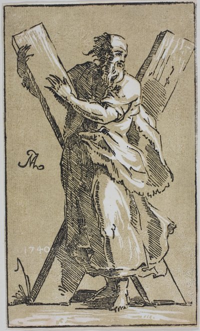 St. Andrew by Conte Antonio Maria Zanetti the Elder