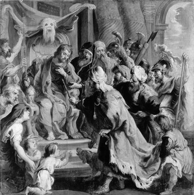 Cambyses Appointing Otanes Judge by Copy after Peter Paul Rubens