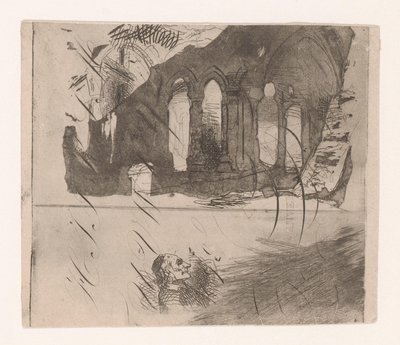 Ruins of an Abbey by Corneille Seghers