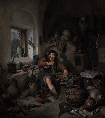 The Alchemist by Cornelis Bega