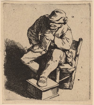 The Smoker by Cornelis Pietersz Bega